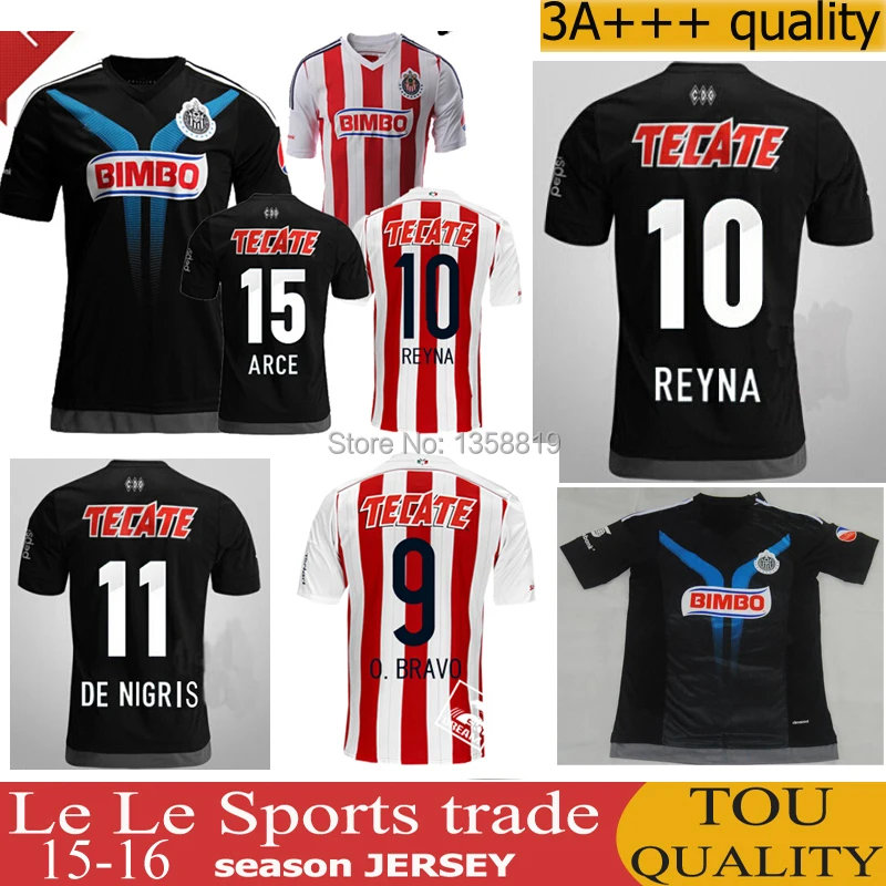 chivas black jersey