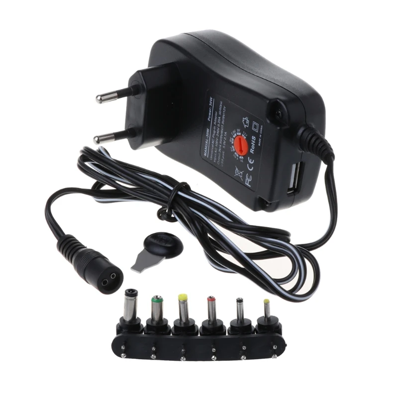 

Adjustable Power Adapter Universal Charger Supply For Led Light Strip Lamp 30W AP16