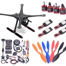 S500 500 мм PCB Квадрокоптер Рамка комплект и Pixhawk PX4 PIX 2.4.8 Контроллер полета ppm PM модуль M8N gps 2212 двигатель 30A ESC