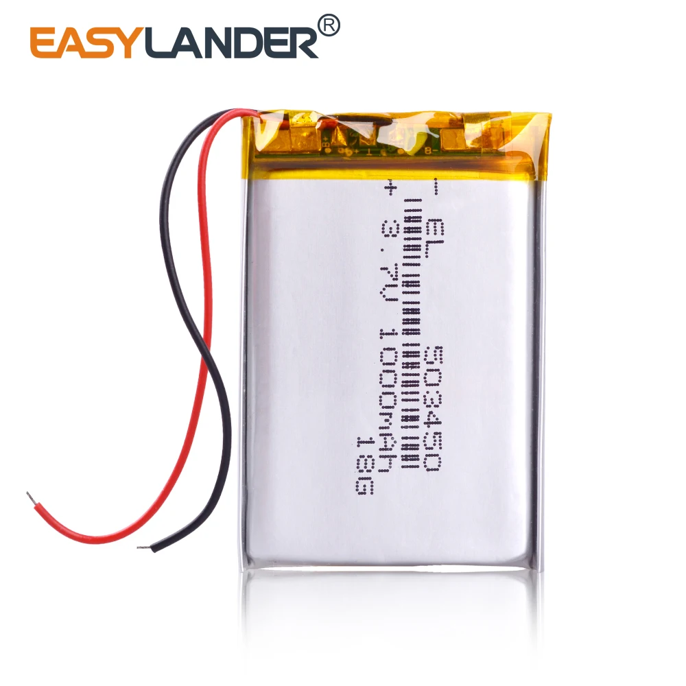 Полимерная литиевая аккумуляторная батарея 1000 mAh литий ионная 3 7 V 503450 053450 523450 для