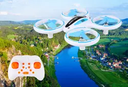 Мини rc горючего 3.7 В 380 мАч Drone свет Quadcopter Дистанционное управление LED четыре оси Дистанционное управление самолета