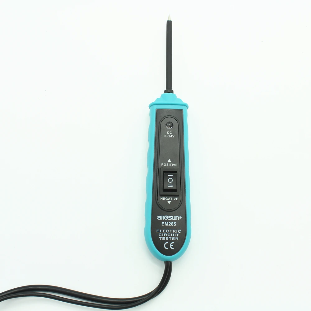 Car Diagnostic Repair Tool EM285 6-24V DC Probe Car Electric Circuit Tester Automotive Tester Electrical System Diagnostic Meter