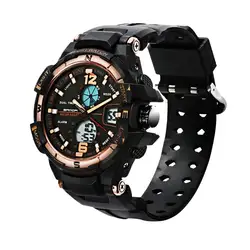 Влюбленных наручные часы водонепроницаемые спортивные часы Мужская мода многофункциональные электронные часы для мальчиков и девочек