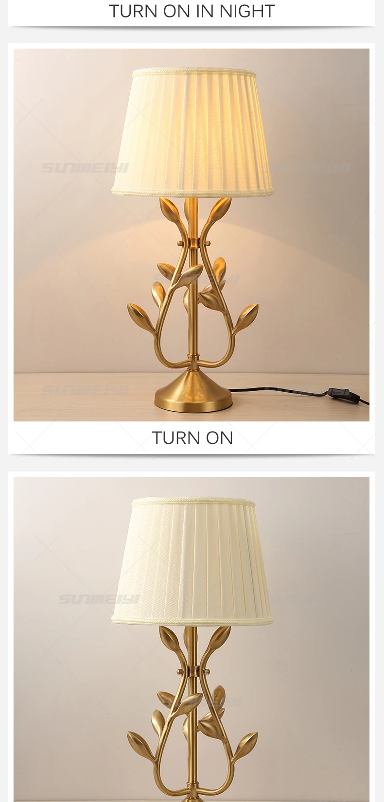 Американский медный Светодиодный Настольные лампы для спальни освещение lampara светодиодный escritorio настольная лампа прикроватная для гостиничного Кабинета luminaria mesa