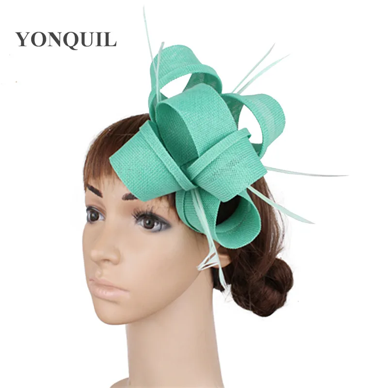 Emerald green fascinators hats sposa party wedding hats and floral