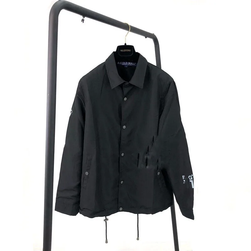 A Cold Wall Pants Men Elastic Waist Straight Pant Windbreaker TrousersTelescopic Safari Style Hip Hop A Cold Wall Pants