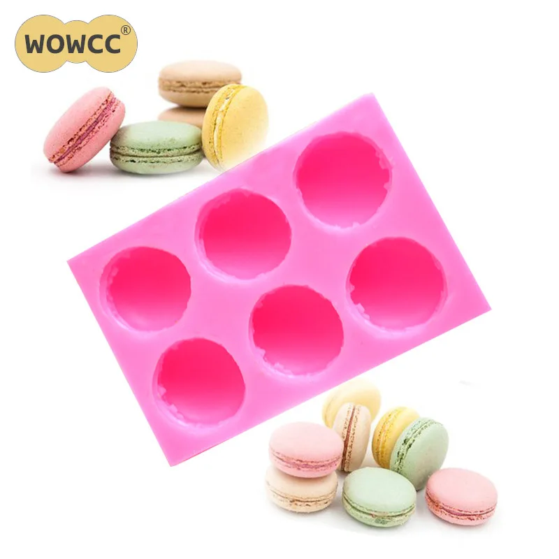 WOWCC силиконовая формочка для макарун шоколадный мусс помадка формы тортов