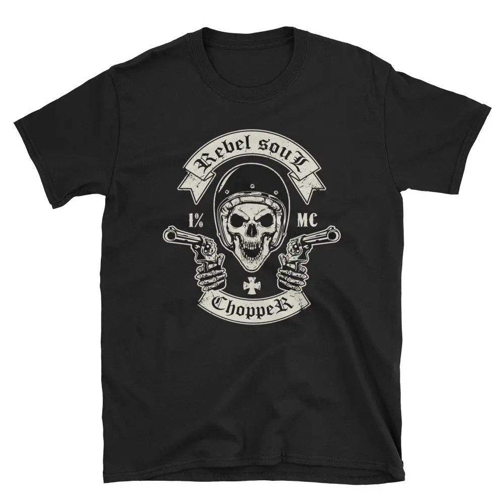 buy Biker T Shirt Mens Gift Skull Bike Motorbike Motor Rider Chopper Motorcycle Moto In Summer of 2019 Pop Cotton Man Funny T Shirt