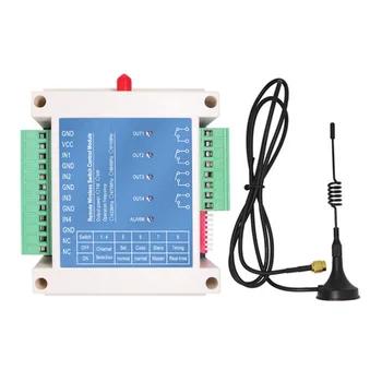 

10PCS SK509 -5W+Antenna 433mhz | Four Channel Wireless Switch Remote Control Switch Module kit relay module