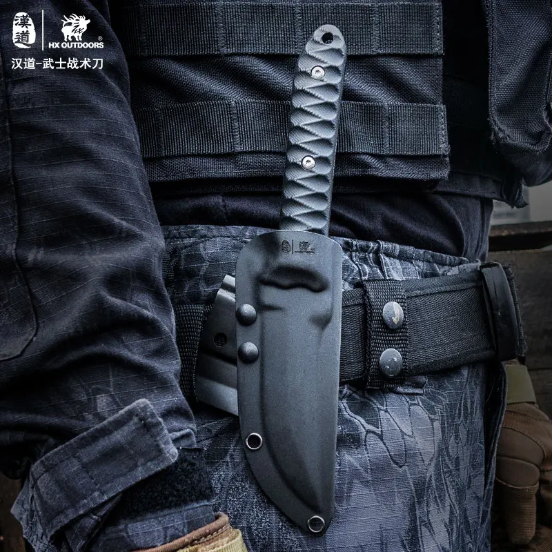 HX Outdoors Katana JP Outdoor Kinves Hunting knife Camping Survival 440C Blade K10 Handle Pocket EDC Tool Wtih K Sheath HX Outdoors Katana JP Outdoor Kinves Hunting knife Camping Survival 440C Blade K10 Handle Pocket EDC Tool Wtih K Sheath