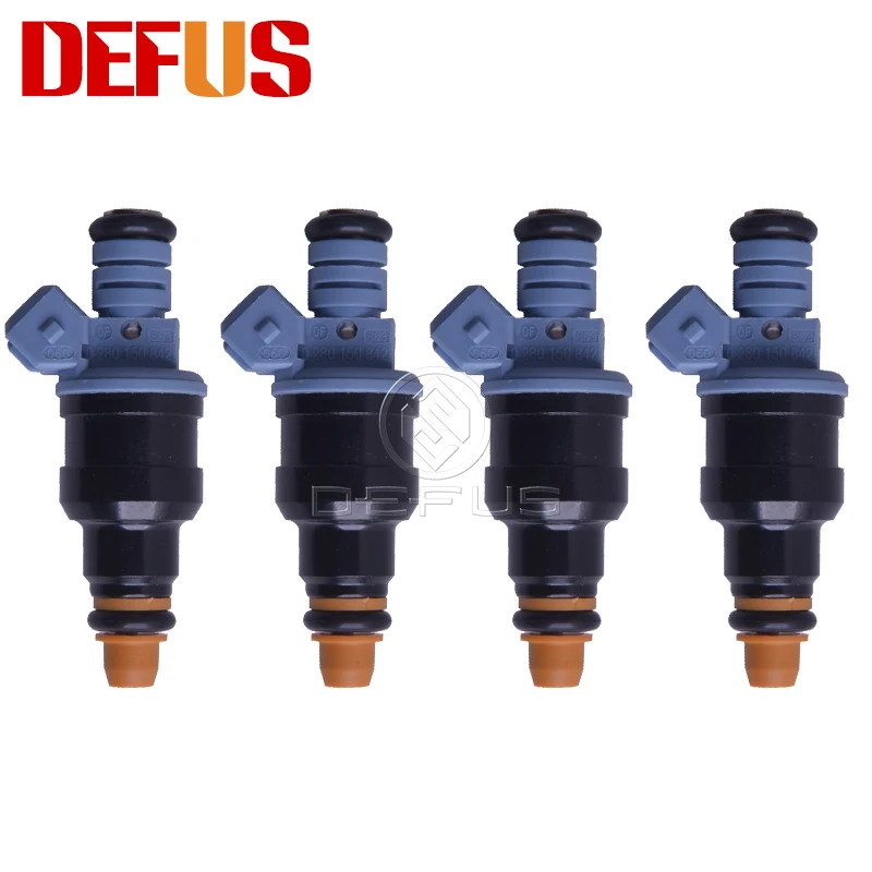 

DEFUS 4x 1500CC 150lb 0280150842 Gas Fuel Injector CNG For FIAT MAREA MULTIPLA PUNTO DOBLO PANDA 1.2L 1.6L 46515172 0280150846