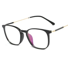 Памяти TR90 с защитой от синего света оправа для очков на высоком каблуке; Модные прозрачные с очень легкой рамой плоское зеркало для мужчин женщин компьютерные очки