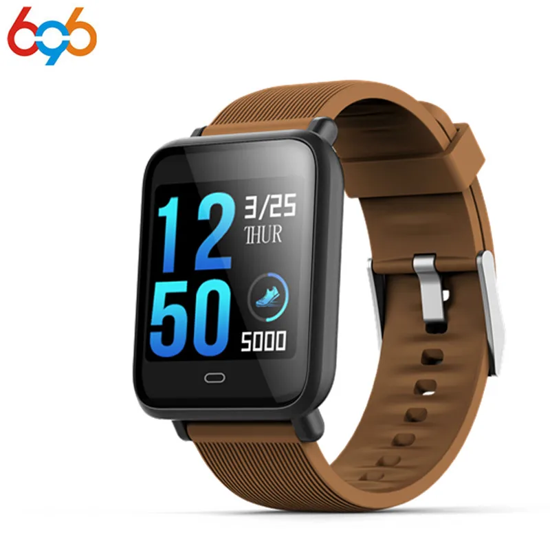 

696 Q9 Smart Bracelet 1.3TFT HD Blood Pressure Oxygen Heart Rate Monitor Multi-Sports Mode Fitness Bluetooth Wristband PK band 3