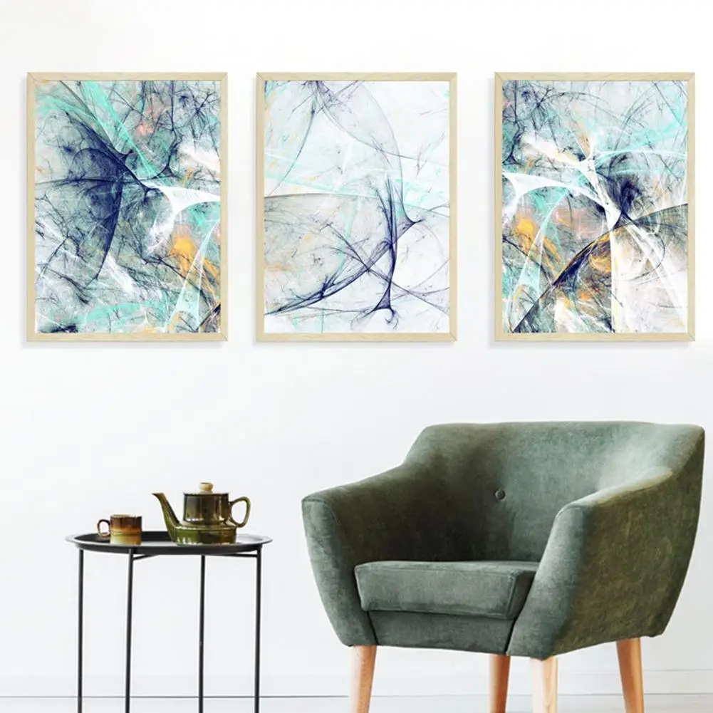 

3Pcs 3D Geometric Crack Wall Stickers Living Room Decal Decor Picture Poster 2019