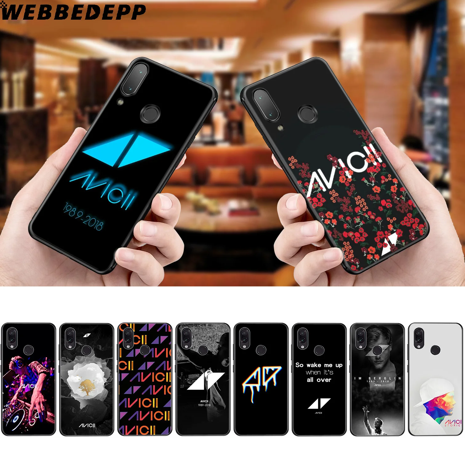 WEBBEDEPP Avicii DJ Soft Case for Xiaomi Redmi K20 7A 4A 4X 5 5A 6 6A S2 Note 8 4 7 Pro Plus Prime |