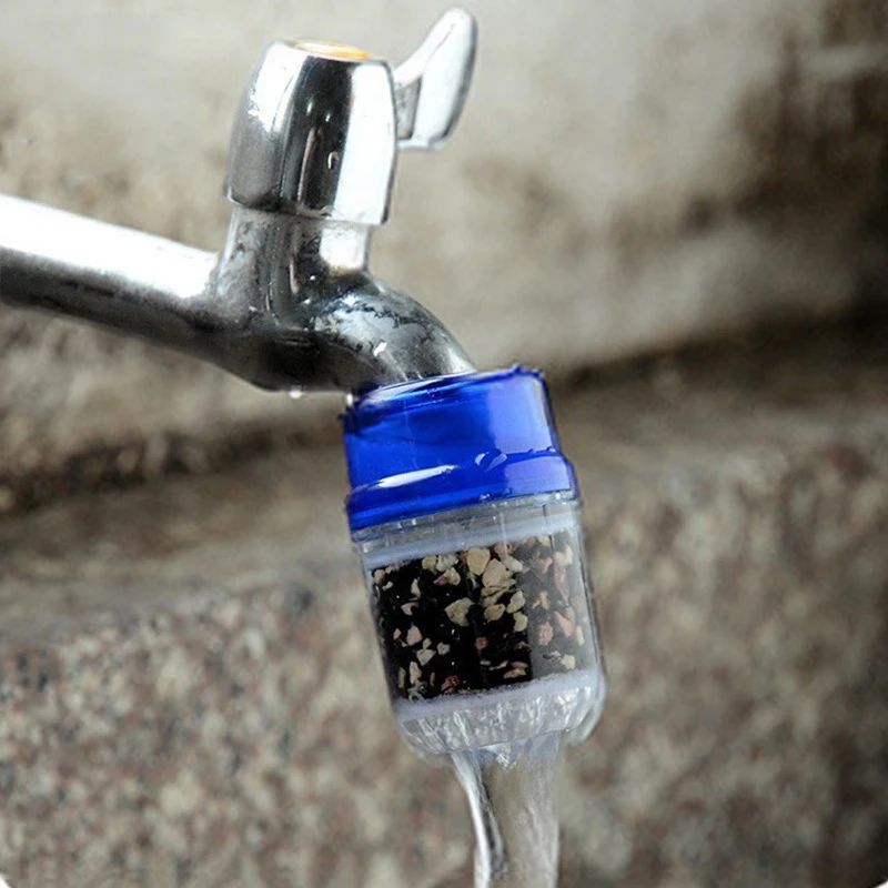 Household Kitchen Activated Carbon Faucet Tap Water Filter Remove Rust