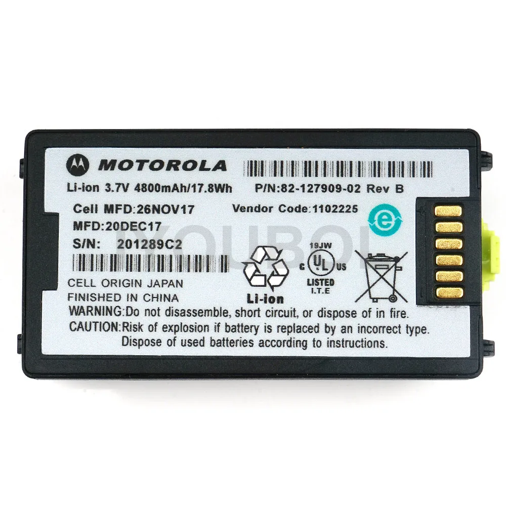 

Brand New Genuine For Symbol Motorola MC3090 MC3190 Battery 82-127909-02