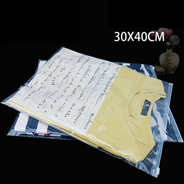 25 шт./лот 30*40 см три стиля (матовый/прозрачный) полиэтиленовый пакет на молнии