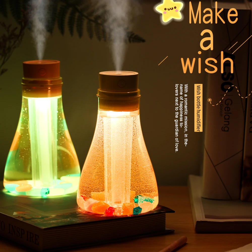 

500ML aromatherapy essential oil diffuser air humidifier usb ultrasonic atomizer colorful led light portable mini humidifier