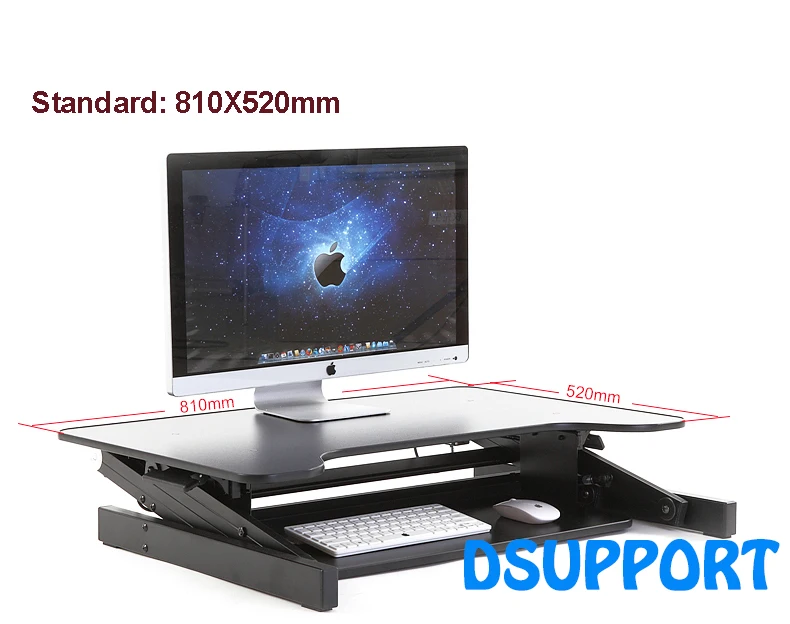 E8AT EasyUp Height Adjustable Sit Stand Desk Riser