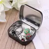 Portable Metal Tinplate Flip Storage Box Case Organizer Containers For Jewelry Money Coin Candy Keys Small Items ► Photo 2/6