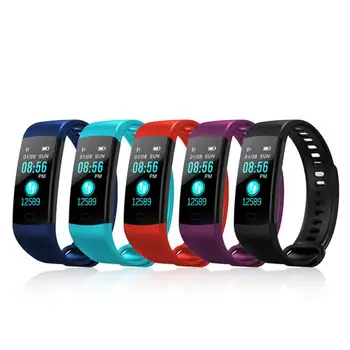 

Colorful Screen Smart Wristbands Sports Bluetooth Bracelet Waterproof Sleep Heart Rate Monitor Fitness Tracker for iOS Android