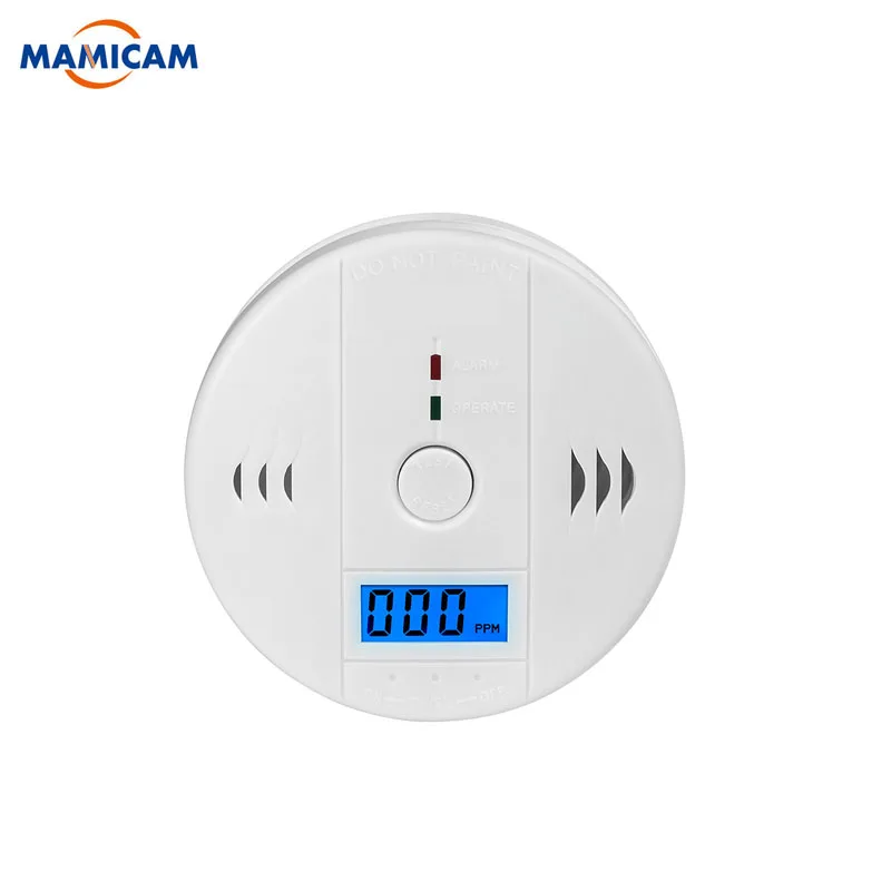 

CO Sensor 85dB Carbon Monoxide Detectors LCD Photoelectric Independent Poisoning Warning Alarm CO Gas Sensor Detectors