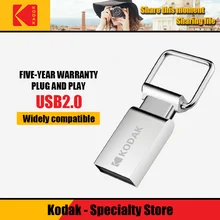 Kodak K112 мини металлический флеш-накопитель 16 Гб USB флеш-накопитель 32 ГБ флеш-карта памяти 64 ГБ U диск USB2.0 Флешка cle usb