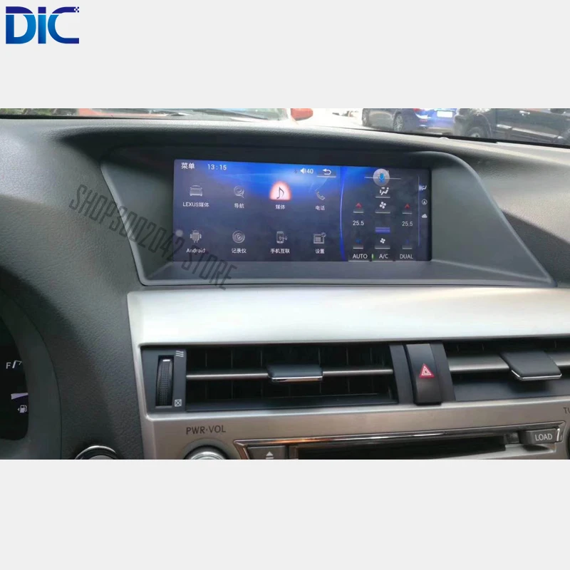 DLC Android система навигации gps плеер Видео Авторадио рулевое колесо радио автомобильный Стайлинг для Lexus 2009- RX 270 350