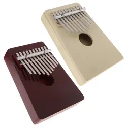 10 клавиш калимба Mbira Thumb Piano традиционный палец Африканский музыкальный инструмент