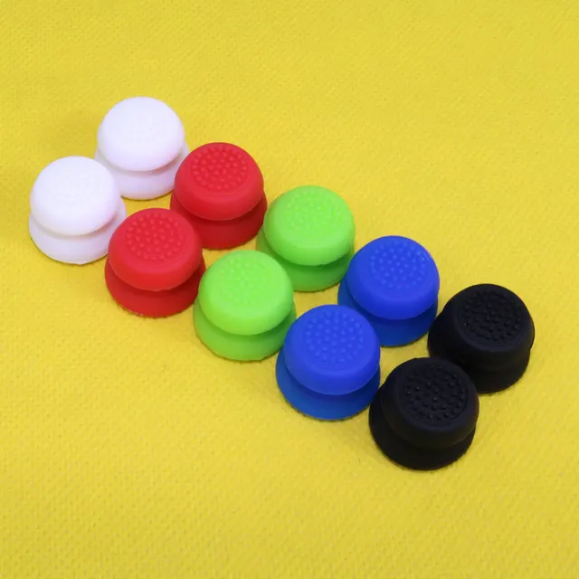 Best Price 2pcs Enhanced ThumbStick Joystick Grip Caps Extra High Cover For Sony PlayStation Dualshock 3/4 for PS3 PS4 Xbox 360 ONE 