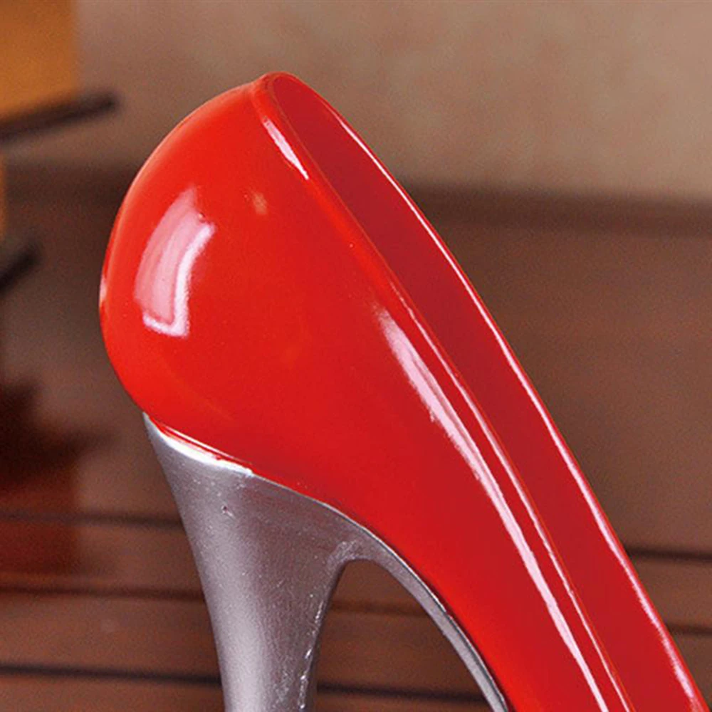 Tabletop Wine Racks High Heel Shoe Rack Bottle Holder Fashion Gift Basket Home Kitchen