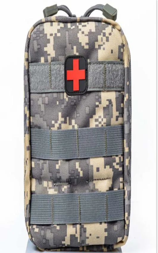 Тактический аптечка для выживания Molle Rip-out EMT сумка IFAK медицинская сумка для путешествий отдыха на природе кемпинга походная сумка для хранения - Цвет: Camouflage gray