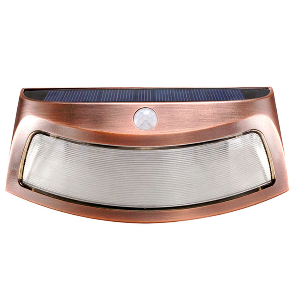 

8 LEDs Solar Light Outdoor PIR Sensor Wireless Security Waterproof Smile Wall Lamp Auto On/Off For Stair Garden Doorway Lighting