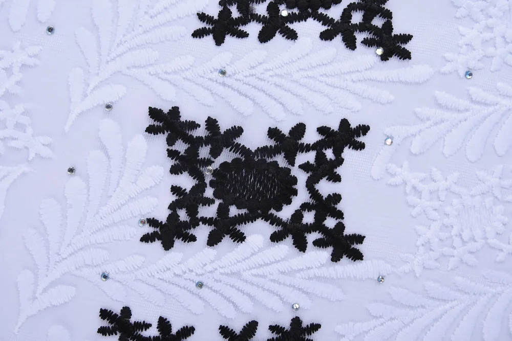 Африканский шелк молочный тюль сетка кружева высокого качества африканский шнур кружевной ткани французский шелк вуаль кружевной материал для свадьбы платье 5 ярдов