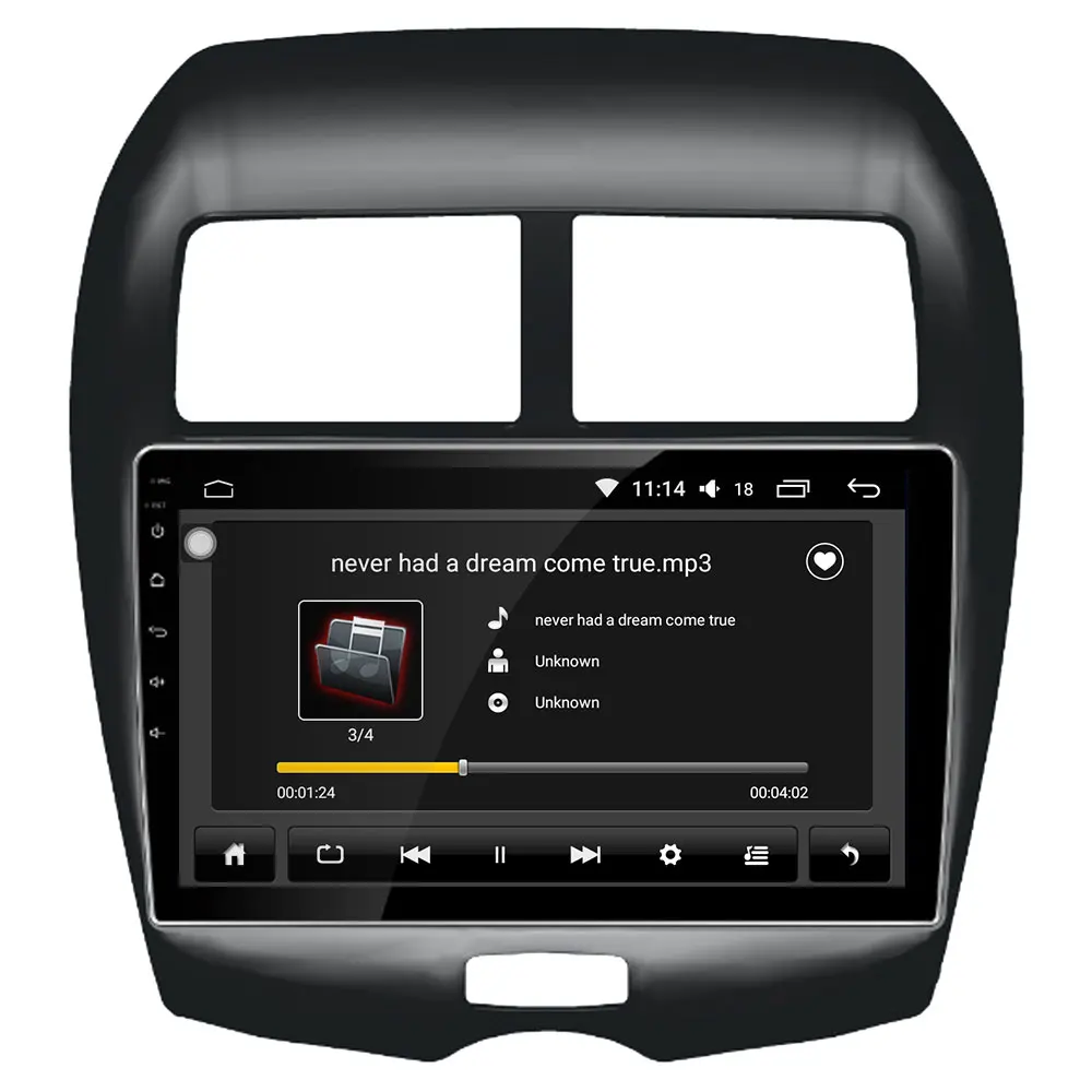 Clearance 10.1" IPS 4G DSP Carplay Android 8 Octa Core 4GB RAM 64GB ROM Car DVD Multimedia Player For Mitsubishi ASX RVR Outlander Sport 4