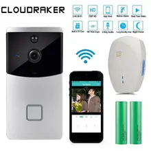 CLOUDRAKER умный IP видеодомофон Wi-Fi видео дверной телефон wifi дверной Звонок камера для квартиры ИК сигнализация умный беспроводной дверной Звонок