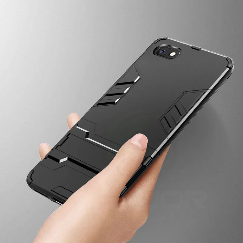 

case for Xiaomi Redmi 6A Case TPU+PC Hard Plastic with Stand Dual Hybrid Armor Back Cover Case for Xiaomi redmi 6a cover