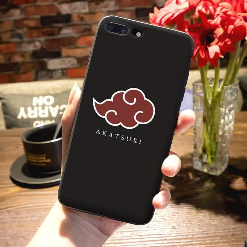 MaiYaCa логотип Akatsuki Naruto красочные милые аксессуары для телефонов Чехол для iPhone 8 7 6 6S Plus X XS MAX XR 5 5S SE 11pro чехол в виде ракушки