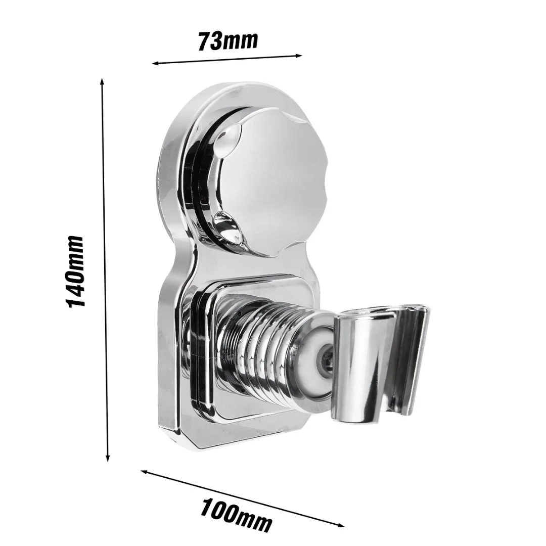 Mayitr Bathroom Shower Head Holder ABS Heavy Duty Air Vacuum Suction Cup Holder For Bathroom Wall Mounted Parts