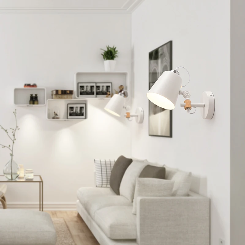 Billige EL 8 Arten von Moderne LED Wand Lightswooden nacht wand lampe wand leuchte moderne wand licht indoor für küche schlafzimmer