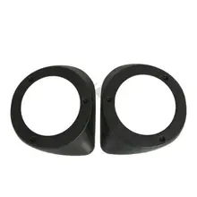 6.5 “6 1/2” Caixas acústicas de Pod Para Harley Sportster XL Dyna Touring Vented Leg Carenagens Inferiores FLHT FLHX DESLIZE DA Rua Estrada Glide FLTR