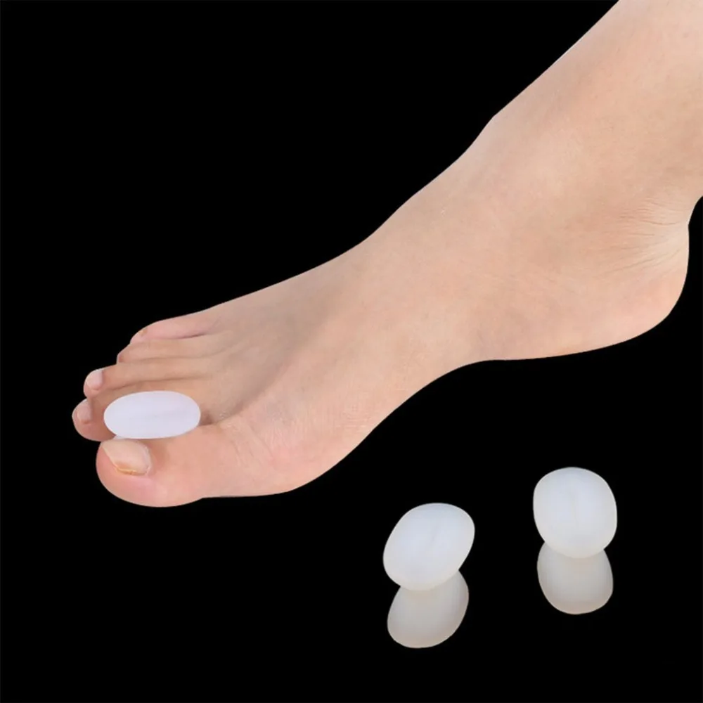 

1 Pair Super Soft Silicone Toe Orthotics Gel Feet Care Relief Pain Toe Separator Thumb Valgus Protector Bunion Adjuster