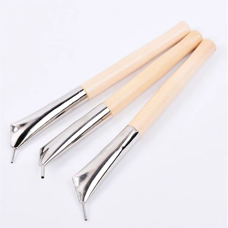 3pcs/pack Handmade Batik Tools DIY Modeling Clay Pottery Ceramic Pens Sculpture Tool Art and Painting Supplies | Игрушки и хобби