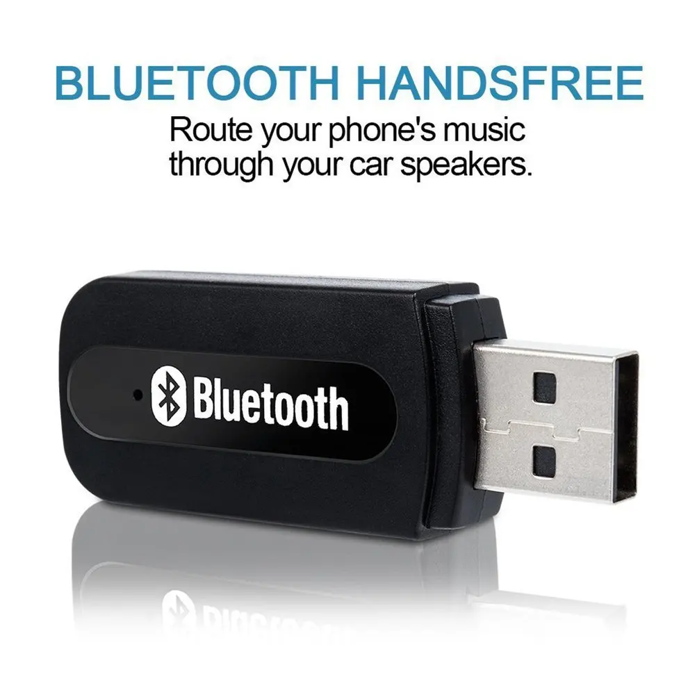 USB Blutooth беспроводной для автомобиля Музыка Аудио Bluetooth ресивер адаптер Aux 3,5 мм для наушников ресивер