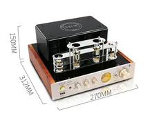Xege DC2 Hi-Fi стерео Беспроводной Bluetooth USB Tube Усилители домашние HiFi аудио Усилители домашние 25 Вт + 25 Вт