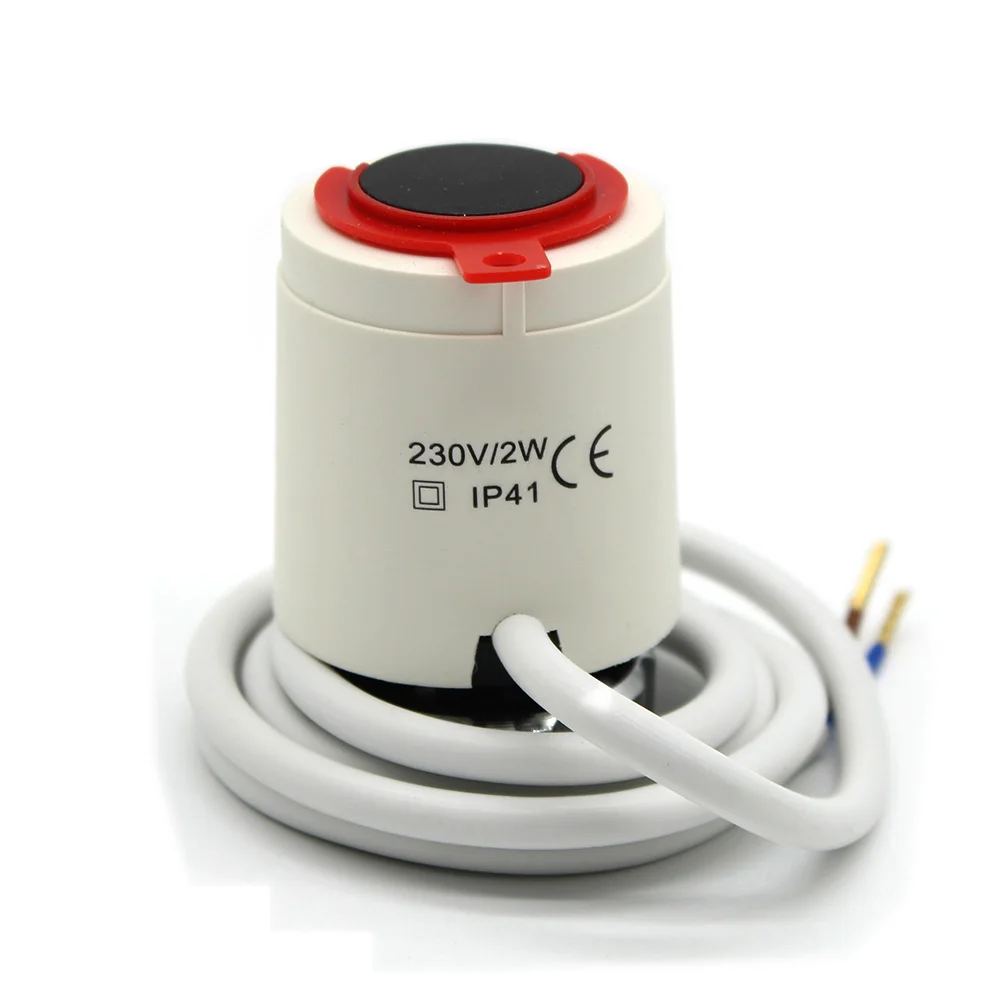 Электропривод для подогрева пола обычно закрытый 230 В|actuator for manifold|actuator electricactuator