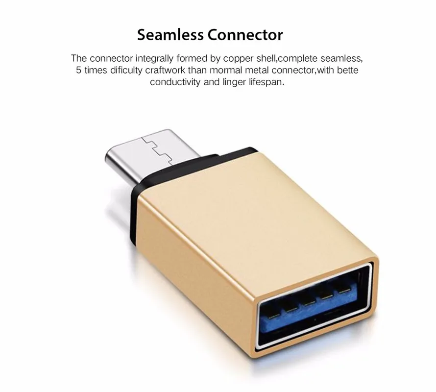 Адаптер для Macbook type C (папа) USB 3 0 A (мама)|Компьютерные кабели и разъемы| |