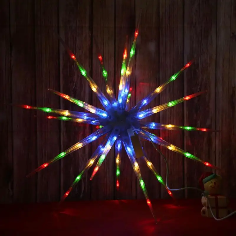 

Snowflake Ball Shaped with Thorns LED Light Outdoor Indoor Holiday Garden Decoration Lamp For Christmas Lighting