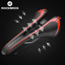 ROCKBROS Breathable Cycling Riding Hollow Vent Saddle Ultralight Bicycle Saddle MTB Folding Soft Seat Cushion Bike Parts rockbros breathable round bow bike saddle bicycle